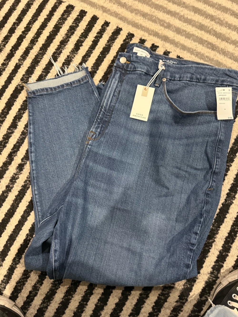 Good American Dark Blue Skinny Jeans